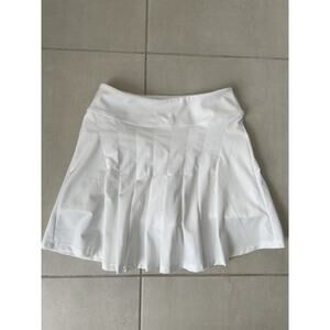 Kenny Flowers Skort Pleated Country Club Classic White